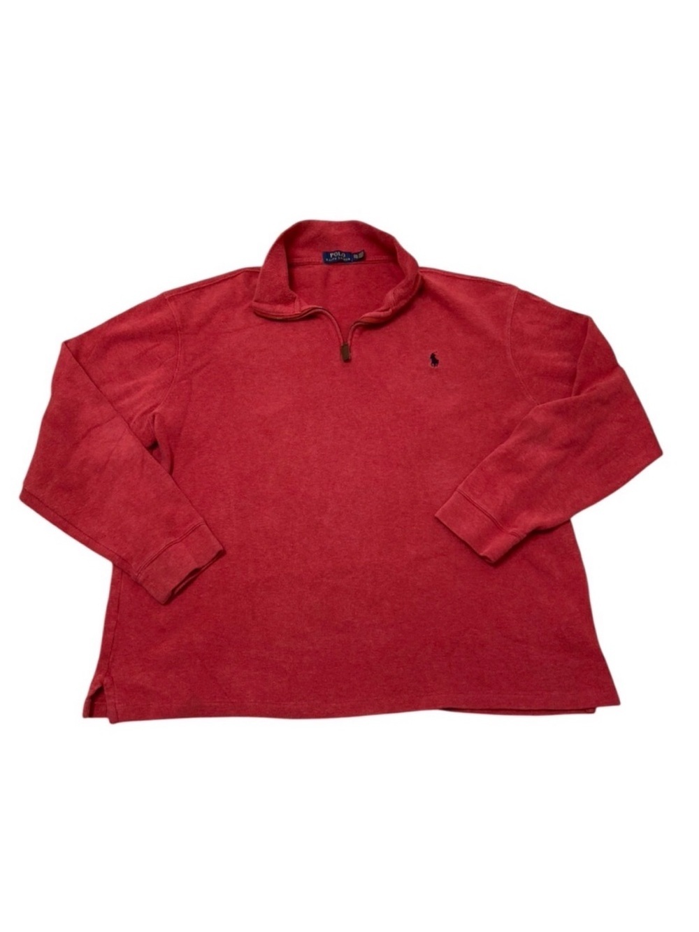 Polo Ralph Lauren Quarter Zip Sweater Mock Neck Fall Winter Preppy Men’s XXL